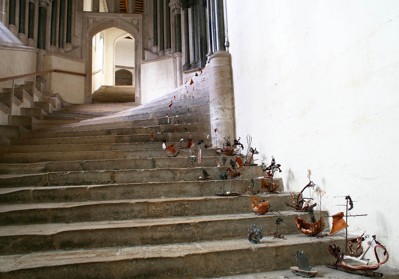 West Wind Procession, Chapter House Steps