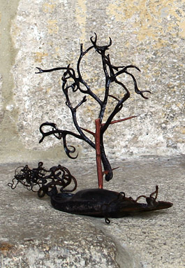 Vessel With Sea Creature